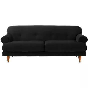 Диван Italia ОГОГО (арт.339911), (Ткань/Черный) ОГОГО Обстановочка!