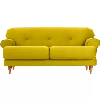 Диван Italia ОГОГО (арт.339953), (Ткань/Желтый) ОГОГО Обстановочка!