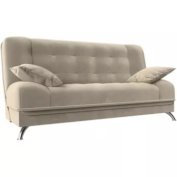 Диван Книжка Анна (микровельвет бежевый) Лига Диванов 28062