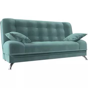 Диван Книжка Анна (велюр бирюзовый) Лига Диванов 102740