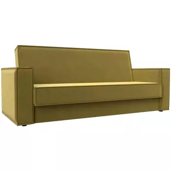 Диван-книжка Куба (Желтый/Микровельвет) Лига Диванов арт.122047