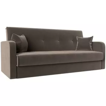 Диван книжка Надежда (велюр коричневый) Лига Диванов 103075