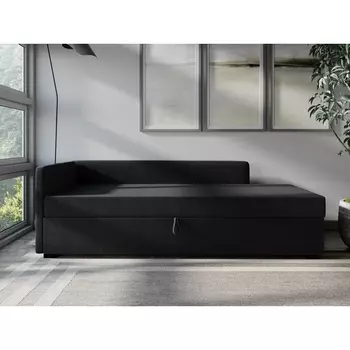 Диван-кровать Arsko Велес Угол левый рогожка графитовая