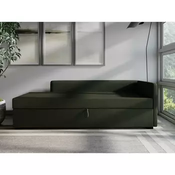 Диван-кровать Arsko Велес Угол правый велюр зеленый