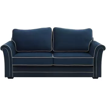 Диван-кровать двухместный Sydney ОГОГО (арт.329739), (Ткань/Темно-синий) ОГОГО Обстановочка!