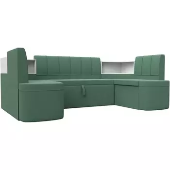 Диван кухонный П-образный Тефида Лига Диванов (Рогожка) арт.125852