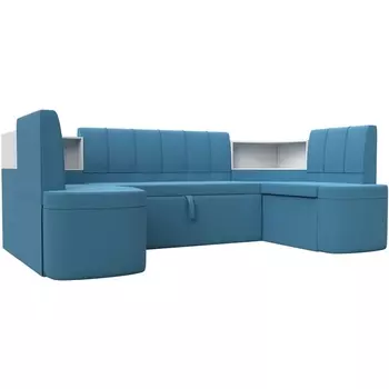 Диван кухонный П-образный Тефида Лига Диванов (Рогожка) арт.125854