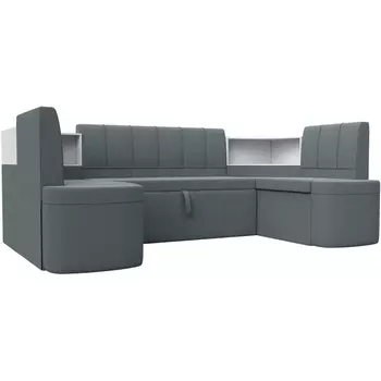 Диван кухонный П-образный Тефида Лига Диванов (Рогожка) арт.125853