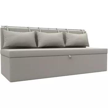 Диван кухонный прямой Метро Лига Диванов (Рогожка) арт.125875