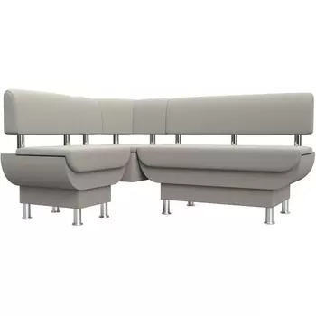 Диван кухонный угловой Альфа левый угол Лига Диванов (Рогожка) арт.123963L