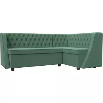 Диван кухонный угловой Лофт правый угол Лига Диванов (Рогожка) арт.125892