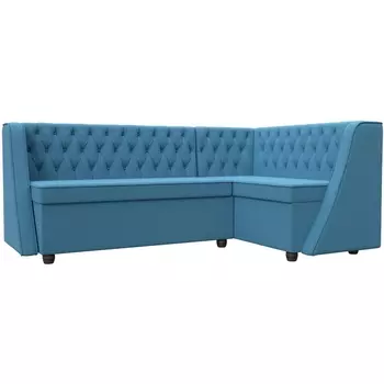 Диван кухонный угловой Лофт правый угол Лига Диванов (Рогожка) арт.125894