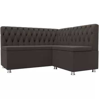 Диван кухонный угловой Мирта правый угол Лига Диванов (Рогожка) арт.122519