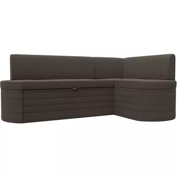 Диван кухонный угловой Токио правый угол Лига Диванов (Рогожка) арт.122531