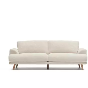 Диван La Forma (ex Julia Grup) Karin (Белый/ Бук,Сосна,МДФ)