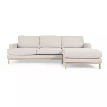 Диван La Forma (ex Julia Grup) Mihaela (Белый/ Пена,МДФ,Бук,Сосна)