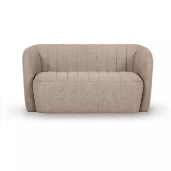 Диван Lecco ОГОГО (арт.745059), (Ткань,Рогожка/Светло-коричневый) ОГОГО Обстановочка!