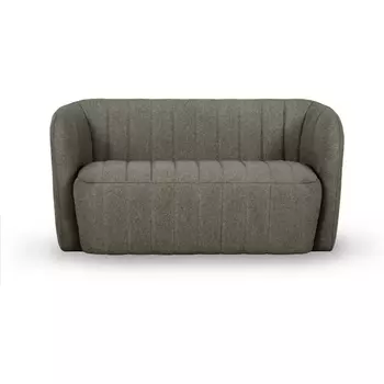 Диван Lecco ОГОГО (арт.745060), (Ткань,Рогожка/Серо-коричневый) ОГОГО Обстановочка!