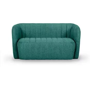 Диван Lecco ОГОГО (арт.745066), (Рогожка,Ткань/Изумрудный) ОГОГО Обстановочка!