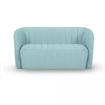 Диван Lecco ОГОГО (арт.745068), (Ткань,Рогожка/Бирюзовый) ОГОГО Обстановочка!