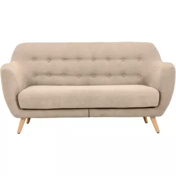 Диван Loa 2-местный ОГОГО (арт.340385), (Ткань/Бежевый) ОГОГО Обстановочка!