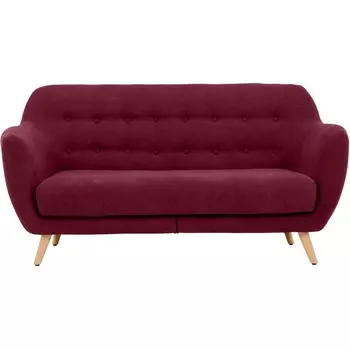 Диван Loa 2-местный ОГОГО (арт.340397), (Ткань/Красный) ОГОГО Обстановочка!