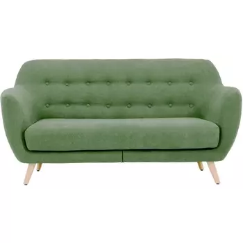 Диван Loa 2-местный ОГОГО (арт.340398), (Ткань/Зеленый) ОГОГО Обстановочка!