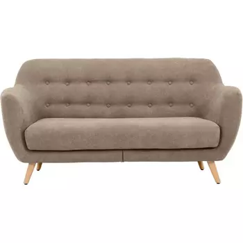 Диван Loa 2-местный ОГОГО (арт.340399), (Ткань/Бежевый) ОГОГО Обстановочка!