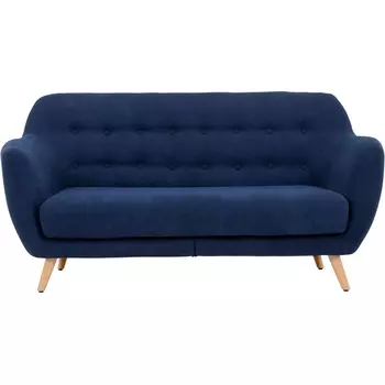 Диван Loa 2-местный ОГОГО (арт.341255), (Ткань/Синий) ОГОГО Обстановочка!