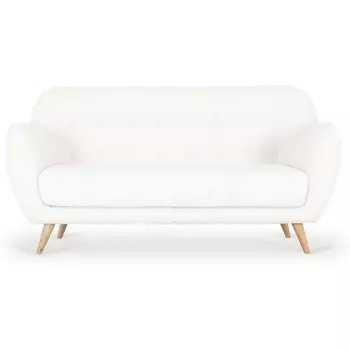 Диван Loa 2-местный ОГОГО (арт.851174), (Мех/Белый) ОГОГО Обстановочка!