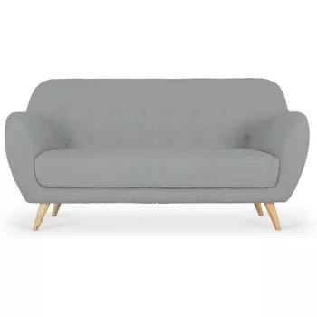 Диван Loa 2-местный ОГОГО (арт.851175), (Мех/Серый) ОГОГО Обстановочка!