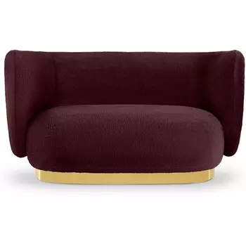 Диван Lucca 2-х местный ОГОГО (арт.853087), (Искусственный мех/Фиолетовый) ОГОГО Обстановочка!