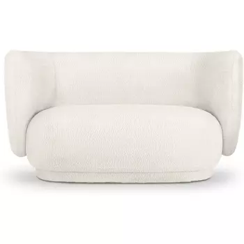 Диван Lucca 2-х местный ОГОГО (арт.815527), (Искусственный мех/Белый) ОГОГО Обстановочка!