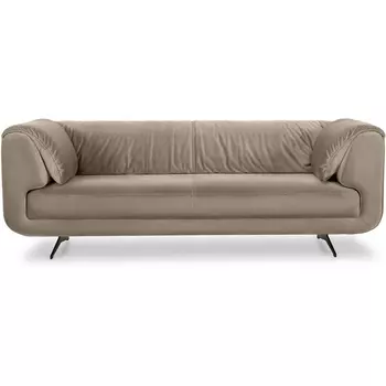 Диван Marsala ОГОГО (арт.640267), (Велюр/Светло-коричневый) ОГОГО Обстановочка!