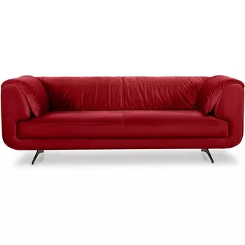 Диван Marsala ОГОГО (арт.640273), (Велюр/Бордовый) ОГОГО Обстановочка!