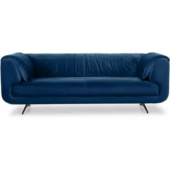 Диван Marsala ОГОГО (арт.640274), (Велюр/Синий) ОГОГО Обстановочка!