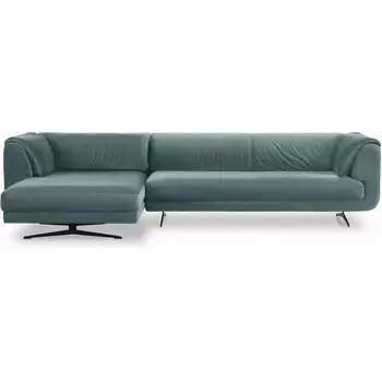 Диван Marsala угловой левый ОГОГО (арт.649314), (Велюр/Бирюзовый) ОГОГО Обстановочка!