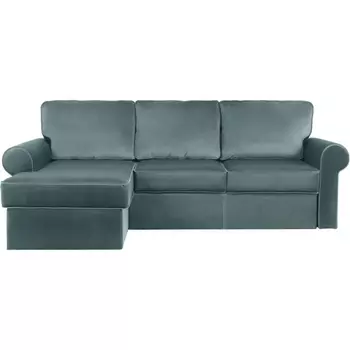 Диван Murom ОГОГО (арт.434101), (Ткань/Бирюзовый) ОГОГО Обстановочка!