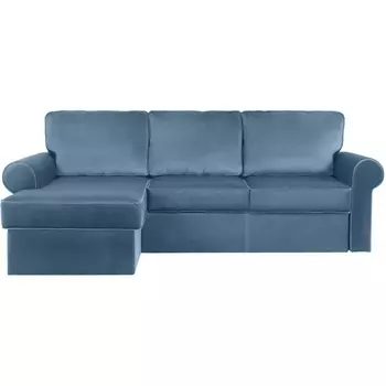 Диван Murom ОГОГО (арт.434113), (Ткань/Голубой) ОГОГО Обстановочка!