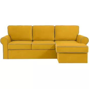 Диван Murom ОГОГО (арт.583938), (Ткань/Желтый) ОГОГО Обстановочка!