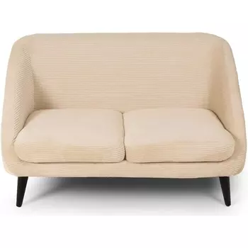Диван ОГОГО Corsica 2-местный (Ткань/Бежевый) ОГОГО Обстановочка!