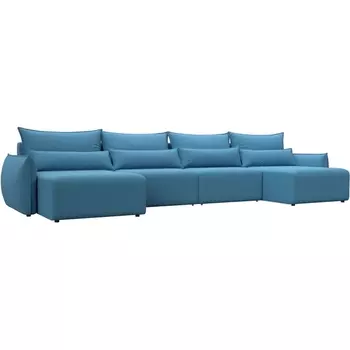 Диван П-образный Лига-051 НПБ Лонг Лига Диванов (Рогожка) арт.128688