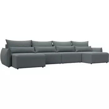 Диван П-образный Лига-051 НПБ Лонг Лига Диванов (Рогожка) арт.128687