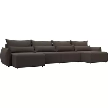 Диван П-образный Лига-051 НПБ Лонг Лига Диванов (Рогожка) арт.128686