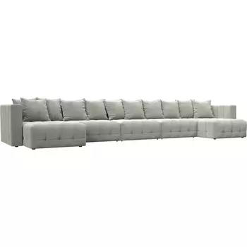 Диван П-образный Лига-052 НПБ МегаЛонг Лига Диванов (Велюр) арт.128862