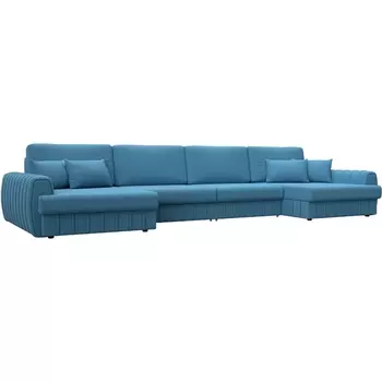 Диван П-образный Лига-057 НПБ Лонг Лига Диванов (Рогожка) арт.129324