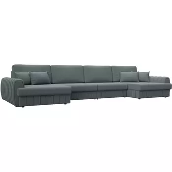 Диван П-образный Лига-057 НПБ Лонг Лига Диванов (Рогожка) арт.129323