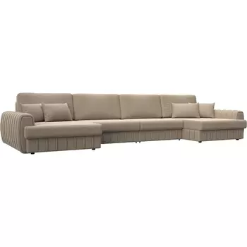 Диван П-образный Лига-057 НПБ Лонг Лига Диванов (Велюр) арт.129326