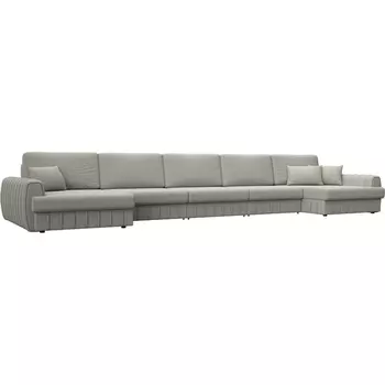 Диван П-образный Лига-057 НПБ МегаЛонг Лига Диванов (Рогожка) арт.129350