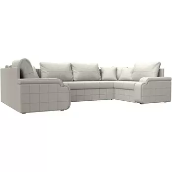 Диван П-образный Николь Лига Диванов (Рогожка) арт.125910